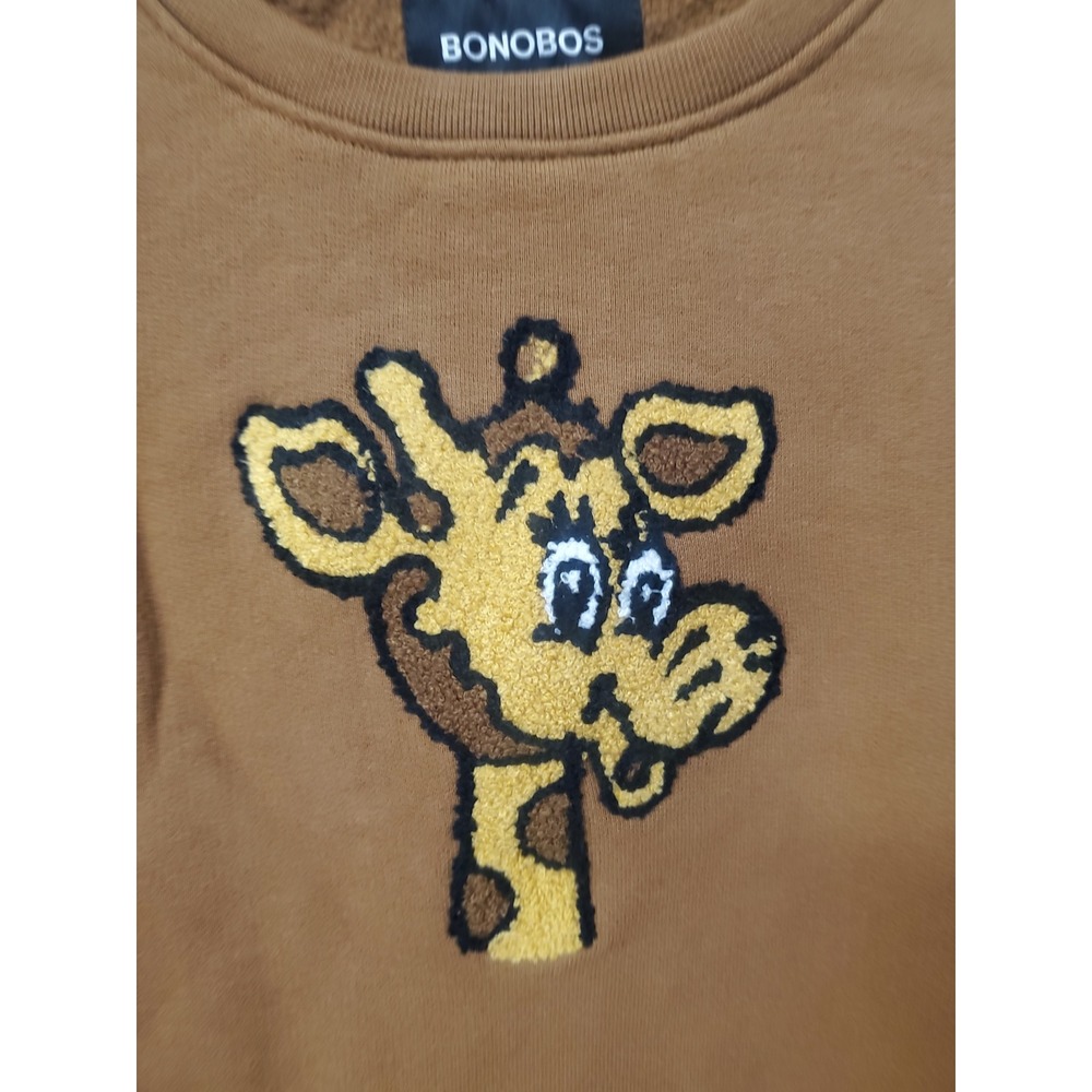 BONOBOS Kids Brown Giraffe Graphic supersoft Size 12 Toys R Us Kid - Picture 5 of 8